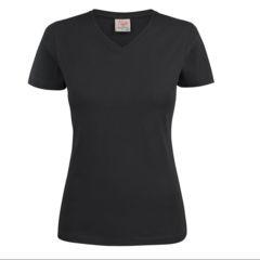 t-shirt heavy dames zwart
